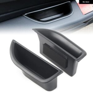 2X 車用 フロント/リア ドア 収納 ボックス オーガナイザー コンテナ ホルダー ベンツ E クラス W212 セダン E200 E300 E350 E400 2010-2016 LHD