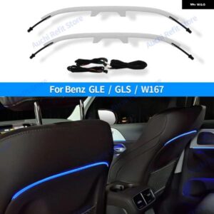 64色シートバックライト メルセデス ベンツ 2020 GLE350 W167 GLS450 AMG GLE53 インテリア 装飾 アンビエントライト キット