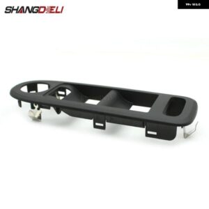 ブラックパワーウィンドウ コントロール スイッチ ボタン パネル 対応 プジョー 508 2011-2015 オートアクセサリー