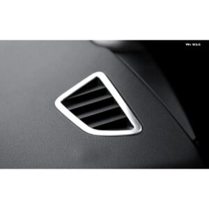 左ハンドル 用 ABSマット仕上げ 内装上部 エアベント アウトレット カバー トリム BMW 2シリーズ F45 F46 グランアクティブツアラー 2015-2019 2個