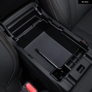 スバル XV 2018 - 23 ブラック コンソール グローブ センター アームレスト ボックス オーガナイザー 収納 トレイ カーアクセサリー