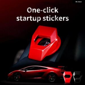 スポーツスター ト ボタン カバー BMW F10 F30 E90 F02 3 5 7シリーズ カー エンジン ストップスイッチケース トリム ステッカー スタイリング アクセサリー