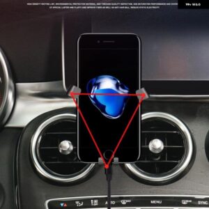 7インチスクリーン メルセデス ベンツ C クラス GLC 2016 2017 2018 車用 エアベント マウント ブラケット 携帯電話 ホルダー 携帯電話クレードル