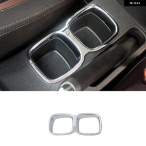 カーアクセサリー SUI SX4 S-CROSS 2014-2020 ABSクローム インテリア ウォーターカップ ホルダー フレーム カバー トリム