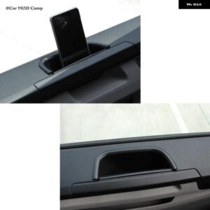 カーアクセサリー VW フォルクスワーゲン トランスポーター T6 カラベル 2017 2018 2019 フロントドア 収納 ボックス ホルダー オーガナイザー トレイ 2個