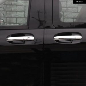 カーアクセサリー メルセデス ベンツ ヴィト W447 2014-2020 ABS クローム 外装 ドアハンドル カバー トリム 8個