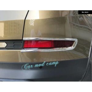 カーアクセサリー シュコダ コディアック 2017 - 20 ABS クローム リア フォグランプ ランプ ガーニッシュ カバー トリム 2個