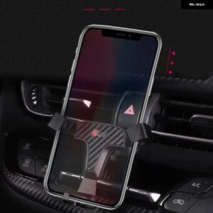 トヨタ C-HR CHR 2016-2022 アクセサリー 車用 エアベント マウント クレードル 携帯電話 ホルダー 携帯電話 ブラケット スマートフォン スタンド