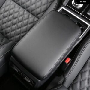 カーアクセサリー 三菱 アウトランダー 2022 2023 レザーセンター アームレスト パッド 肘 サポート カバー