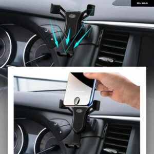 日産 パトロール Y62 2010-2019 車用 ダッシュボード コンソール エアベント マウント ブラケット 電話 ホルダー スマートフォン スタンド クレードル