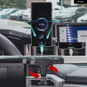 車載電話 ホルダー トヨタ タンドラ 2022 2023 ナビゲーションスクリーン マウント ブラケット 携帯電話 ホルダー スタンド