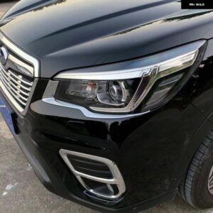 スバル フォレスター SK 2019 - 23 クローム 外装 ヘッドライト フレーム カバー トリム カー スタイリング