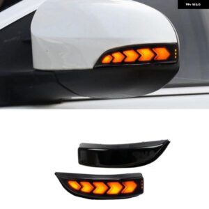 サイドダイナミックウィンカーライト LEDミラー シーケンシャルランプ トヨタ カムリ 2012-2017 / カローラ 2014-2018 / C-HR 2016-2019