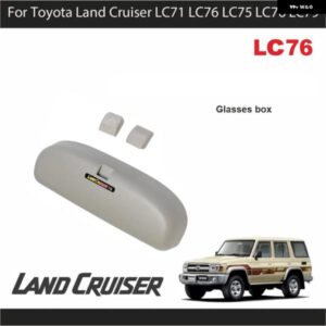 ルーフハンドル メガネ ケース トヨタ ランドクルーザー LC71 LC76 LC75 LC79 メガネ 収納 ラック ABS 内装 カスタム アクセサリー