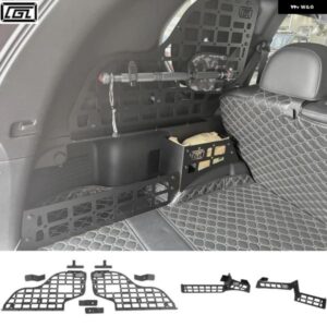 日産 X-TRAIL T31 2008-2013 リア トランク シェルフ サイドモジュラー 収納 ラック カーゴ オーガナイザー