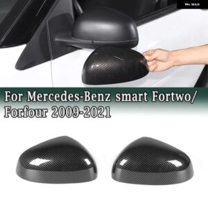 メルセデス ベンツ スマート フォーツー/フォーフォー 2009-2021 サイドバックミラー カバー シェルミラー 外側 装飾 ハウジング キャップ
