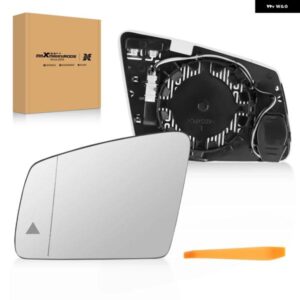 左ハンドル 用席側ヒーター付きミラー ガラス メルセデス ベンツ A B C W204 E W212 S W221 GLA GLK 2013-2018 交換用 A2128102121