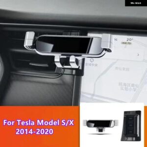 携帯電話 ホルダー スタンド スマートフォン マウント クリップ TESLA MODEL S X 2014-2020
