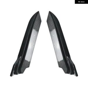 BMW 3シリーズ E90 2005-2012 リア バンパー リップアングル ディフューザー スプリッター スポイラー プロテクター カーボン