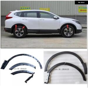 2017-2021 ホンダ CRV ホイールアーチ トリム フロントリア バンパー リーフ トリム パネル 自動車ホイールアイブロウ アンチインサーション