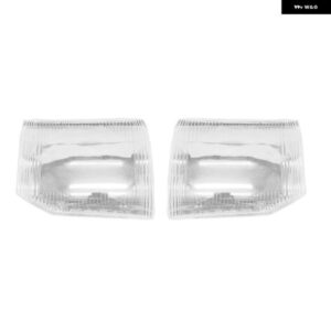 三菱 パジェロ V31 V32 V33 左+右 ヘッドライト シェルランプシェード クリアレンズ カバー ヘッドライト カバー