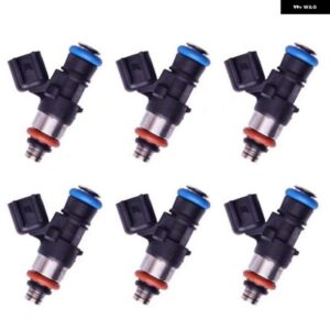 6個 燃料 インジェクター ノズル フォード エッジ エクスプローラー フレックス マスタング 3.5L-3.7L リンカーン MKT MKX コンチネンタル 3.7L 0280158191