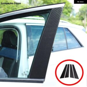 窓中央柱B Cピラー カバー トリム 外装 フレーム ストリップ トヨタ マークXレイズ2005 - 09