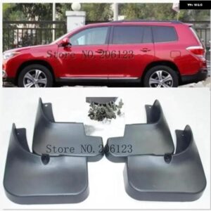 車用マッド フラップセット トヨタ ハイランダー 2011 2012 2013 マッド フラップ スプラッシュガード マッド フェンダー フロント リア