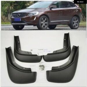 OEMフィットメントカーマッド フラップセット ボルボ XC60 2014-2017 マッド フラップ 2015 2016 スプラッシュガード マッド フェンダー