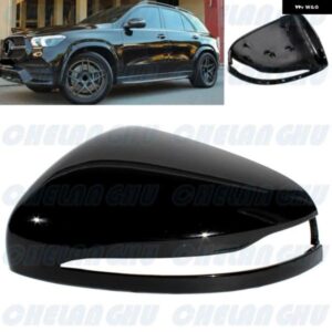 左側 ブラック 塗装済み リアミラー ハウジング カバー キャップ ベンツ W464 G500 W167 GLE450 GLE580 X167 GLS450 2019 - 23