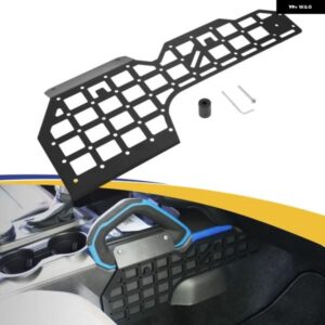 車用 セントラ ル コントロール サイドハンギング グリッド プレート 合金 アクセサリー フォード ブロンコ2021+