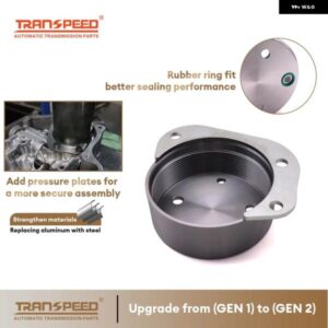 0AM DQ200 DSG オートトランス ミッション アルミ ハウジング ベース シム ピストン改善 VW アウディ SEAT SKODA カーアクセサリー