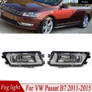 フロント バンパー フォグライト アセンブリ フォグランプ バルブ 無 VW パサート B7 2011 - 15 56D941699 56D941700 フォグライト