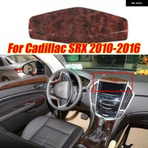 キャデラック SRX 2010-16 木目調 コンソール ナビゲーションアッパー パネル カバー トリム 1個
