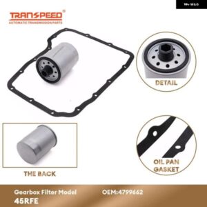 45RFE 545RFE OE 4799662 オートマチックトランス ミッション アウター オイル フィルター ガスケットキット ダッジ