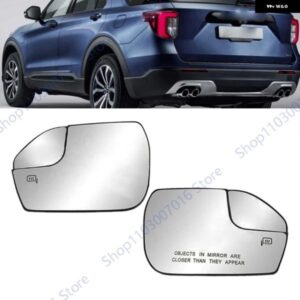 サイドバックミラー レンズ ヒーター付き フォード エクスプローラー 2020-2023 2024 ドアバックミラー ガラス LB5Z17K707M LB5Z17K707L