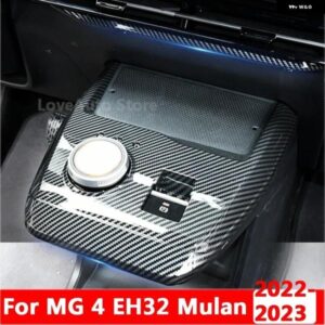 センター コンソール デコレーション シフト カバー アウトレット ブライトストリップ インテリア アクセサリーMG 4 MG4 EH32 ムーラン 2022 2023