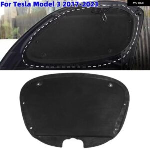 車 エンジン フード防音綿熱遮音マット テスラ モデル3