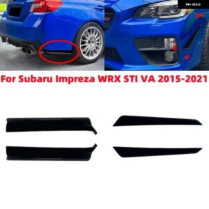 車用フロントサイド リップスプリッター /リア バンパー リップエプロン スバル インプレッサ WRX STI VA 2015-2021