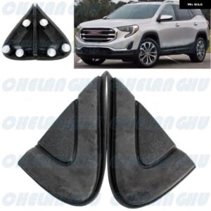 GMC テレイン 2018 2019ペア 左+右 リアミラー トライアングル トリム カーアクセサリー 84107336 84107337