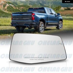 シボレー シルバラード 1500 2019 - 23 US バージョン 右側ヒーター付き ブラインド スポットリアミラー ガラス カーアクセサリー