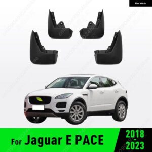 ジャガー E-PACE 2018-2023 2019 2020 ABS プラスチック 自動車用フェンダー マッドガード マッド フラップ