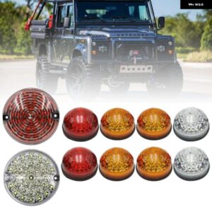 ランドローバー ディフェンダー 1983-2016 カラフルレンズ LED アップデート コンプリートライトキット フロントリア インジケーター ライト テールランプ L