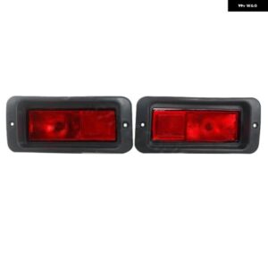 リア バンパー リフレクター ライト テールライト 三菱 パジェロ モンテロ パジェロ スポーツ 1999-2008 1ペア