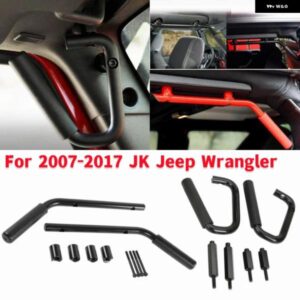 車内 フロントリア ルーフ アームレスト シートトップ安全ハンドル グリップ バー JEEP WRANGLER JK 2ドア 4ドア 2007-2017