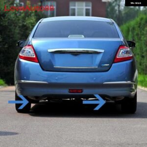 マフラー 装飾 カー スタイリング 自動車アクセサリー2個 日産 ティアナ J32