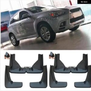 モールドカーマッド フラップセット 三菱 ASX 2010 2011 2012 アウトランダースポーツ / RVR マッド フラップ スプラッシュガード マッドガード フェンダー