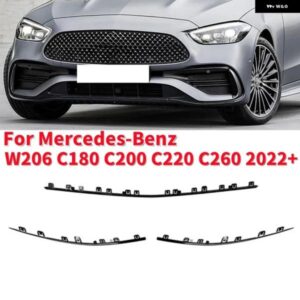 3個 車用フロント バンパー トリム ストリップ メルセデス ベンツ W206 C180 C200 C220 C260 2022+