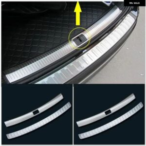 リア バンパー プロテクター トリム カバー 2016 2017 2018年式 フォルクスワーゲン ティグアン MK2