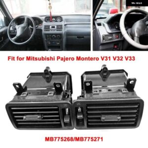2個 車用 エアコン ダッシュボード ベント 三菱 パジェロ モンテロ V31 V32 V33 MB775268/MB775271